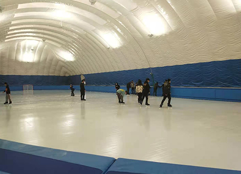 Самосмазывающаяся СВМПЭ 4×8 экстремальная скользящая хоккейная синтетическая ледяная плитка